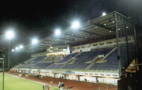 Stadion an der Liebigstraße - Tribne