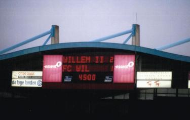 Willem II Stadion - Endergebnis